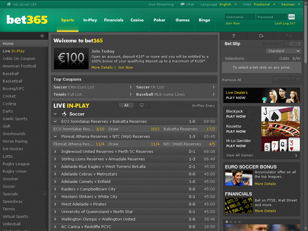 Bet365 games